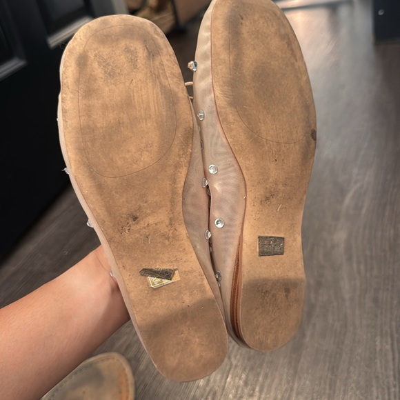 Jeffrey Campbell x Free People Mesh Ballet Flats with Rhinestones - Picture 9 of 10